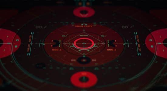 AE教程-学习制作科技感HUD元素动画 HUD Animation