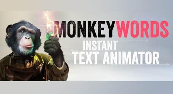 AE脚本-文字标题自动排版快速生成动画 MonkeyWords v1.00 + 使用教程 AE脚本-文字标题自动排版快速生成动画 MonkeyWords v1.00 + 使用教程