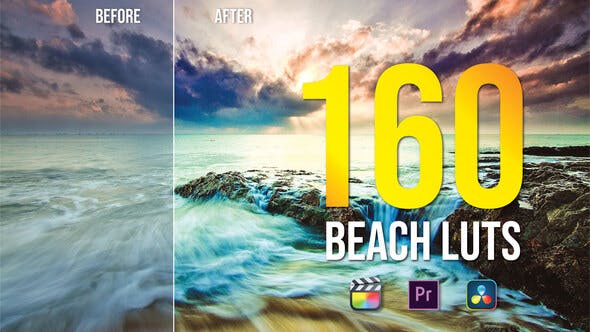 160种户外海滩VLOG度假LUT调色预设 Beach LUTs Color Grading 160种户外海滩VLOG度假LUT调色预设 Beach LUTs Color Grading