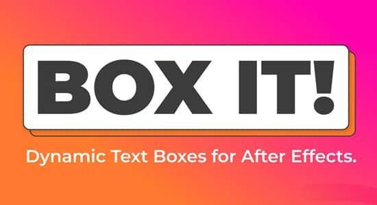 AE脚本-自适应底栏边框文字标题动画 Box It! v1.0+使用教程 AE脚本-自适应底栏边框文字标题动画 Box It! v1.0+使用教程