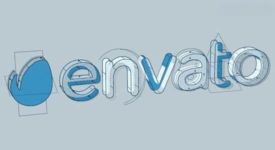 AE模板-创意3D立体模块化线条结构图形LOGO标志文字元素动画 AE模板-创意3D立体模块化线条结构图形LOGO标志文字元素动画