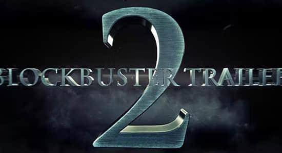 AE模板-史诗震撼三维文字标题电影大片开场预告片头动画Blockbuster Trailer 2