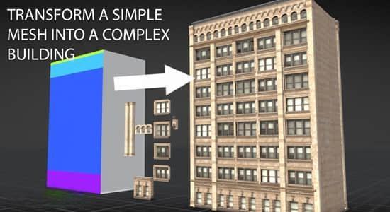 Blender插件-三维楼房建筑生成器 Blender Geometry Node Tools – Procedural Building Blender插件-三维楼房建筑生成器 Blender Geometry Node Tools – Procedural Building