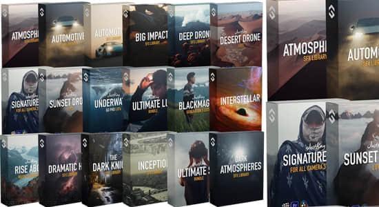 电影级环境氛围背景音效LUTs视频调色预设包 The Master Bundle LUTs 电影级环境氛围背景音效LUTs视频调色预设包 The Master Bundle LUTs