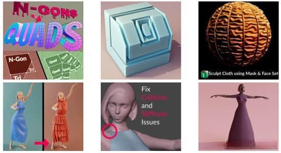 Blender Secrets出品733集视频教程合集 (更新至2022年8月) Blender Secrets出品733集视频教程合集 (更新至2022年8月)