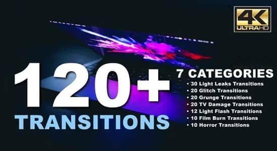 120个镜头光效故障损坏胶片污渍转场过渡4K视频素材 Transitions 120个镜头光效故障损坏胶片污渍转场过渡4K视频素材 Transitions