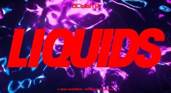 4K视频素材-14个抽象流体纹理背景循环动画 Acidbite LIQUIDS 4K视频素材-14个抽象流体纹理背景循环动画 Acidbite LIQUIDS