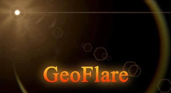 真实镜头耀斑光效Blender预设 GeoFlares V1.0