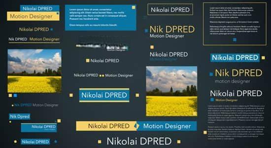 FCPX插件-25个现代时尚流行文字标题字幕条动画 Twenty5 Titles Part G