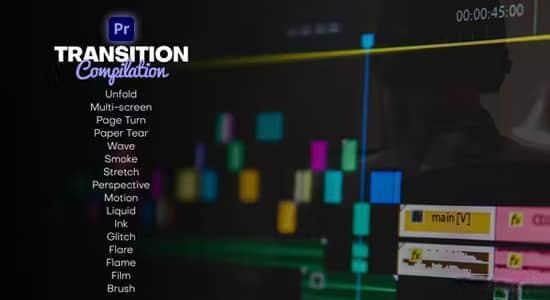 PR模板-200个横屏竖屏折叠翻页拉伸透视运动毛刺胶片烟雾视频转场预设 PR模板-200个横屏竖屏折叠翻页拉伸透视运动毛刺胶片烟雾视频转场预设