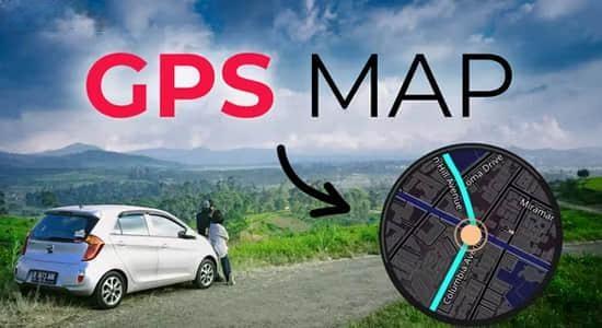 旅行游玩地图线路导航弹窗示意动画达芬奇模板 Travel Map Pop Up