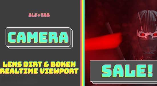 真实物理摄像机Blender插件 Alt Tab Camera Addon V1.1.1 真实物理摄像机Blender插件 Alt Tab Camera Addon V1.1.1