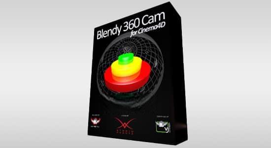 C4D插件-三维沉浸式全景摄像机工具 Blendy360Cam v2.3 Win