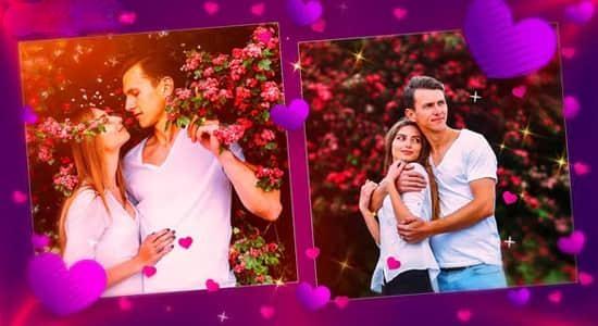 浪漫爱情图文介绍情人节电子相册动画AE模板 Valentines Slideshow 浪漫爱情图文介绍情人节电子相册动画AE模板 Valentines Slideshow