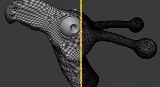 多边形网格划分重拓扑Blender插件 Tesselator - Quadrilateral Remeshing v1.28.1 多边形网格划分重拓扑Blender插件 Tesselator - Quadrilateral Remeshing v1.28.1