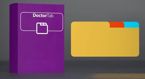 C4D插件-标签式工程菜单工具 C4DZone Doctor Tab v2.0 C4D插件-标签式工程菜单工具 C4DZone Doctor Tab v2.0