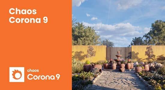 3DS Max插件-专业高性能实时交互CR渲染器 Corona Renderer 9 Hotfix 1