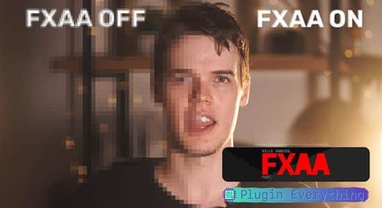 画面抗锯齿平滑柔和边缘AE插件 FXAA v1.1 Win/Mac + 使用教程 画面抗锯齿平滑柔和边缘AE插件 FXAA v1.1 Win/Mac + 使用教程