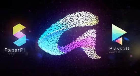 AE模板-粒子汇聚LOGO标志小片头动画 Particle Logo AE模板-粒子汇聚LOGO标志小片头动画 Particle Logo
