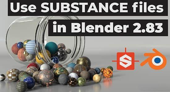 使用Blender软件打开Substance文件的插件 Xolotl Substance V2.1.4