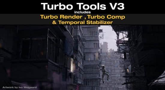 加快渲染速度Blender插件 Turbo Tools V3.6.0