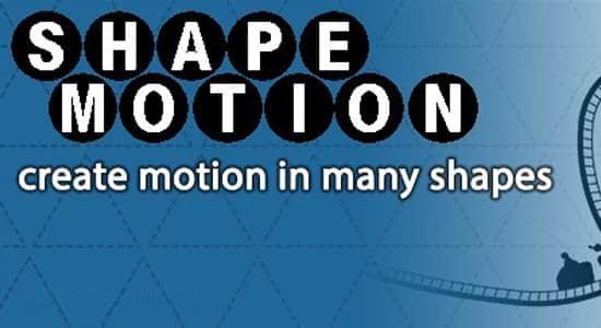 AE脚本-轻松创建各种图形运动路径动画 Shape Motion v1.2.1 + 使用教程