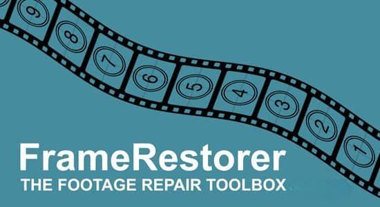 AE脚本-镜头损坏丢帧去闪烁清理修复工具 pt FrameRestorer V2.0 + 使用教程 AE脚本-镜头损坏丢帧去闪烁清理修复工具 pt FrameRestorer V2.0 + 使用教程
