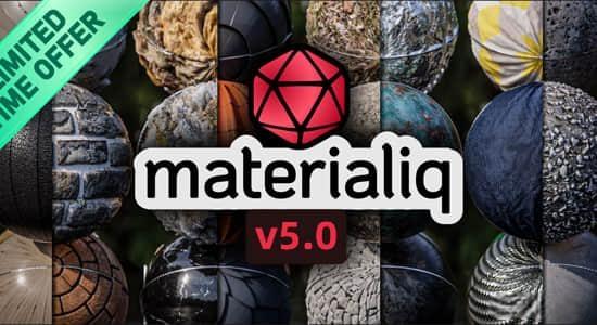 370种实用Blender材质预设库 Material Library Materialiq V5.0.2
