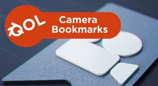 Blender插件-摄像机位置标签记录工具 Qol Tools Camera Bookmarks V1.5.0 Blender插件-摄像机位置标签记录工具 Qol Tools Camera Bookmarks V1.5.0