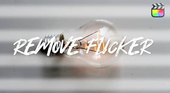 FCPX插件-视频去闪烁消除频闪工具中文英文版 Remove Flicker 支持M1