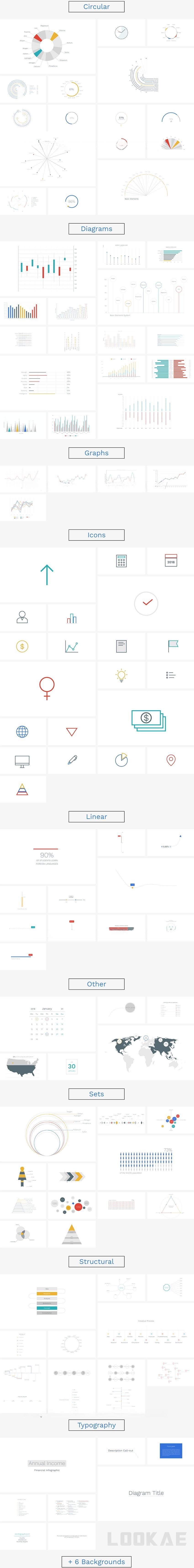 FCPX插件-115个现代设计信息数据图表统计展示动画预设mInfographics V2 FCPX插件-115个现代设计信息数据图表统计展示动画预设mInfographics V2
