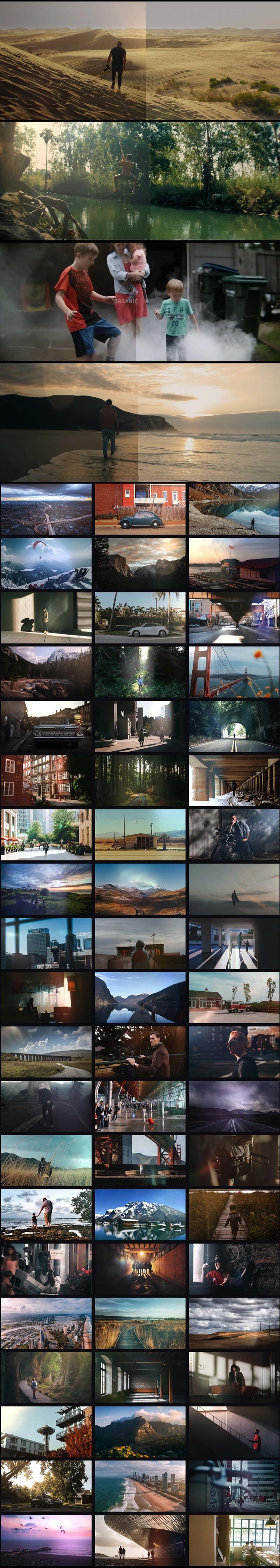 FCPX插件-60种雅致电影光效情绪氛围渲染叠加特效 mMovie Lights