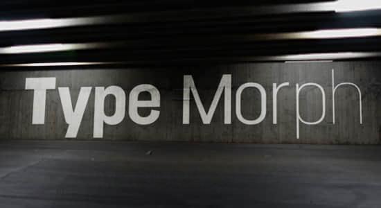 AE脚本-文字字体类型变形工具 Type Morph v2.4 + 使用教程 AE脚本-文字字体类型变形工具 Type Morph v2.4 + 使用教程