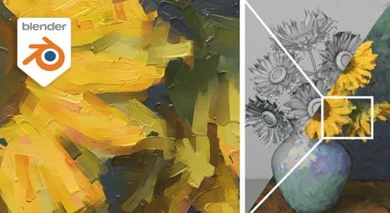 Blender预设-数字艺术实时油画绘制滤镜 Live Paint Filter v1.2 Blender预设-数字艺术实时油画绘制滤镜 Live Paint Filter v1.2