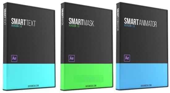 AE脚本-文字图层属性遮罩动画工具Smart Text/Smart Animator/Smart Mask