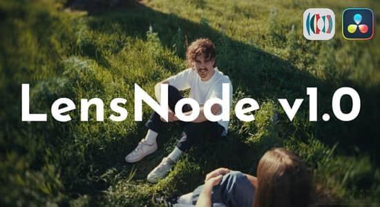 Mac苹果版达芬奇插件-真实镜头模拟特效 LensNode V1.0.2 含使用教程