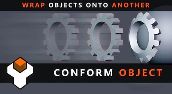 模型包裹贴合吸附工具Blender插件 Conform Object  v1.3.1