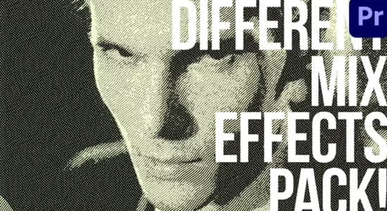 PR模板-复古老录像带怀旧视觉特效 VHS Effects for Premiere