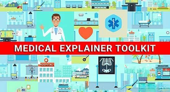 AE模板-320个医疗角色人物场景MG动画工具包 Medical Explainer Toolkit AE模板-320个医疗角色人物场景MG动画工具包 Medical Explainer Toolkit