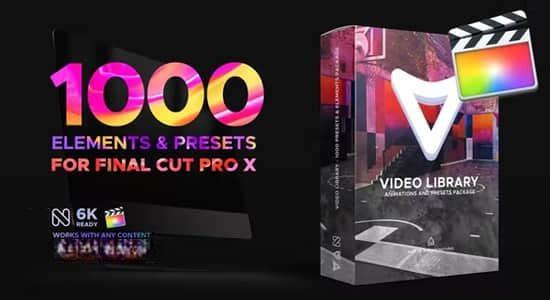 FCPX插件-1000现代炫彩企业科技故障运动展示视觉特效包装特效动画 Video Library FCPX插件-1000现代炫彩企业科技故障运动展示视觉特效包装特效动画 Video Library