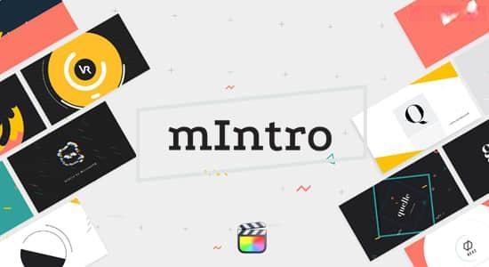 FCPX插件-30种创意简洁图形文字LOGO标志展示开场小片头动画V1 FCPX插件-30种创意简洁图形文字LOGO标志展示开场小片头动画V1
