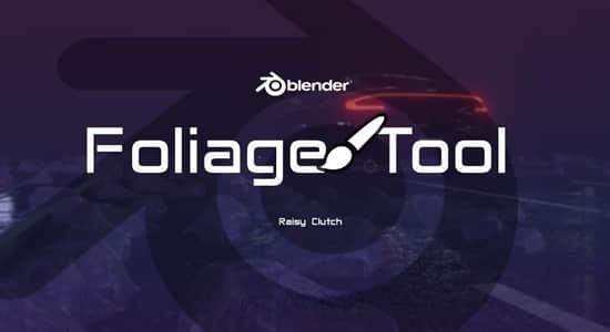 Blender插件-路径绘制模型放置工具 Foliage Paint Tool V1.00 Blender插件-路径绘制模型放置工具 Foliage Paint Tool V1.00