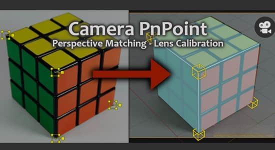 三维摄像机点投射Blender插件 Camera PnPoint V0.0.5