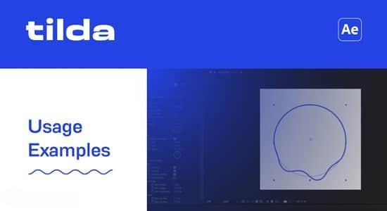 AE脚本-形状路径变成波浪动画 Tilda V1.2.1+使用教程