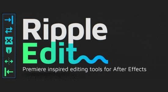 AE脚本-视频波纹编辑剪辑工具 Ripple Edit v1.1.3 AE脚本-视频波纹编辑剪辑工具 Ripple Edit v1.1.3
