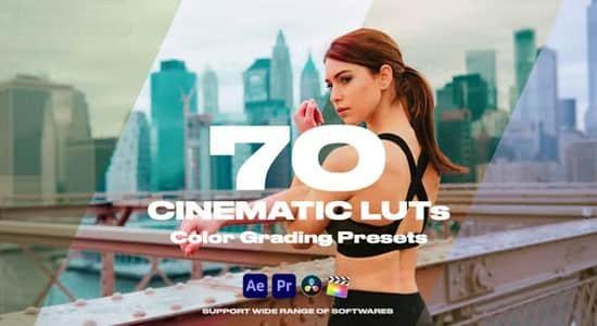70个电影大片LUT调色预设 Cinematic LUTs Vol.1 70个电影大片LUT调色预设 Cinematic LUTs Vol.1