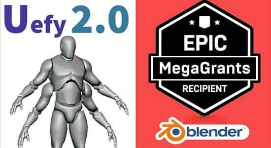 Blender插件-虚幻引擎辅助优化工具 Uefy 2.5 Script Blender插件-虚幻引擎辅助优化工具 Uefy 2.5 Script