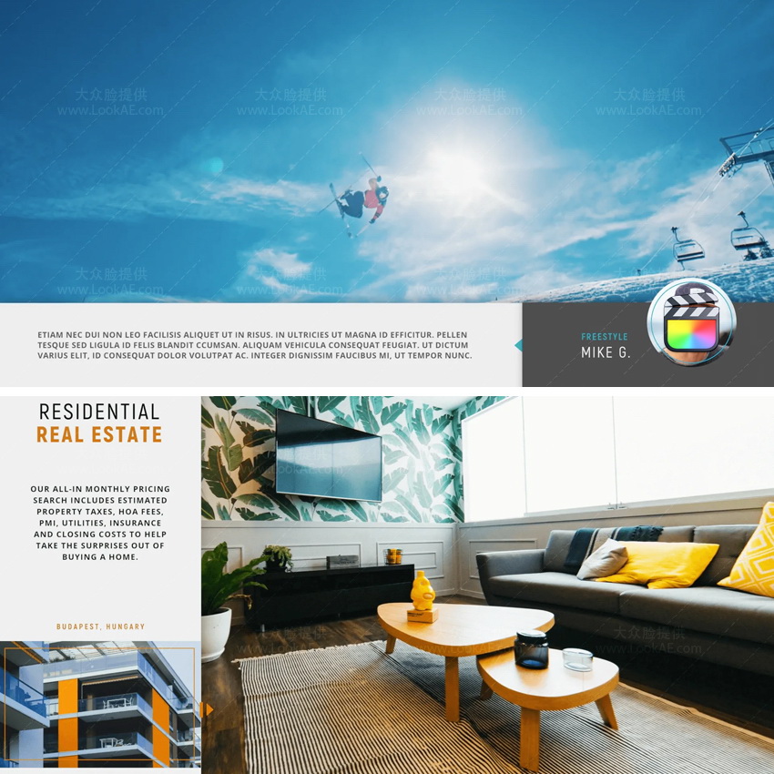FCPX插件-30组侧边栏文字信息介绍展示动画预设 第1季 FCPX插件-30组侧边栏文字信息介绍展示动画预设 第1季