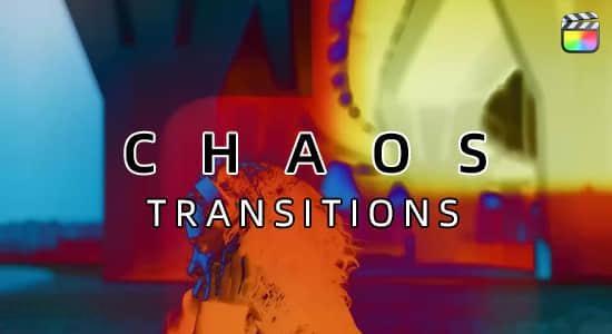 FCPX插件-30个混乱扭曲污渍胶片灼烧转场过渡动画 Chaos Transitions FCPX插件-30个混乱扭曲污渍胶片灼烧转场过渡动画 Chaos Transitions