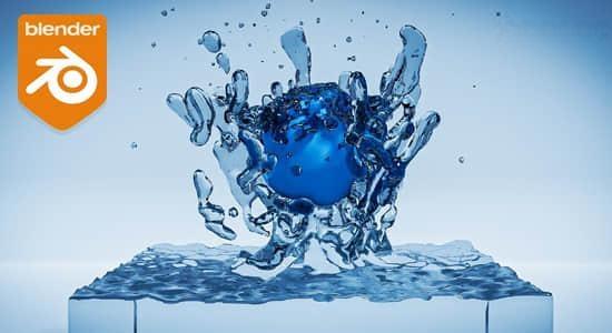 三维流体特效制作Blender教程 Mantaflow Fluid Simulation Guide in Blender 3.1